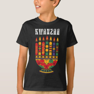 Camiseta Engraçado velas sérias de cultura afrocêntrica Cel