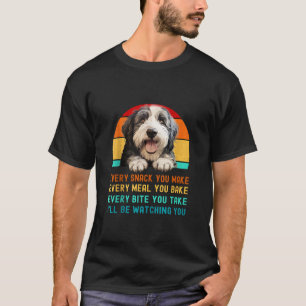 Camiseta Engraçado Velho Cachorro Cachorro Cachorro Mãe Pai