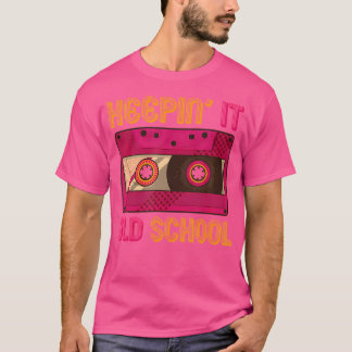 Camiseta Engraçado Velho Colégio Hip Cassettes Engraçado Ra