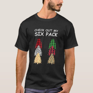 Camiseta Engraçado Ver Minha Xadrez De Árvores De Natal Com
