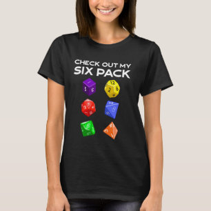 Camiseta Engraçado Ver O Meu Bloco De Seis Para Dragões D20