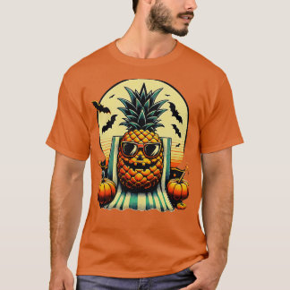 Camiseta Engraçado Verão abacaxi Swinger Halloween 1