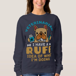 Camiseta Engraçado Veterinário Ideia do que estou fazendo