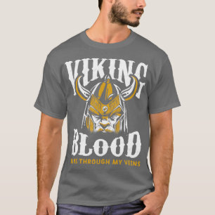 Camiseta Engraçado Vikings Dotado Por Uma Pasta De mitologi