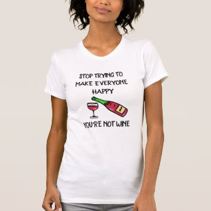 Camiseta Engraçado Vinho Asota Álcool Humor