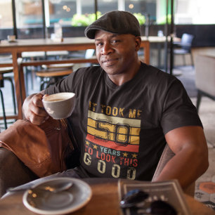 Camiseta Engraçado vintage costume 50º aniversário para hom