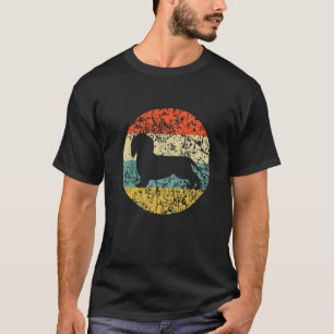 Camiseta Engraçado Vintage Dachshund Silhout Para Pássaro