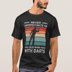 Camiseta Engraçado Vintage Darts Dart