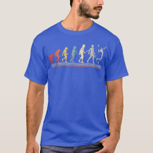 Camiseta Engraçado Vintage Estilo Retroativo Evolução Badmi