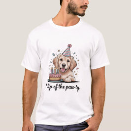 Camiseta Engraçado "VIP da Festa das Patinhas" Aniversário