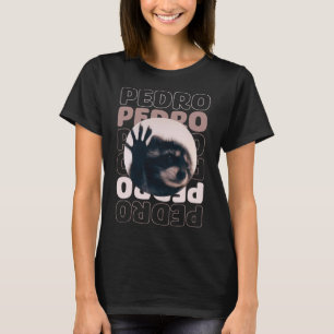 Camiseta Engraçado Viral Pedro Dancing Raccoon Meme Pedro
