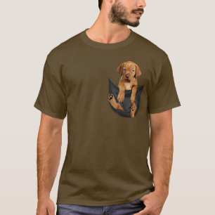 Camiseta Engraçado Vizsla no seu bolso para Vizsla Lovers