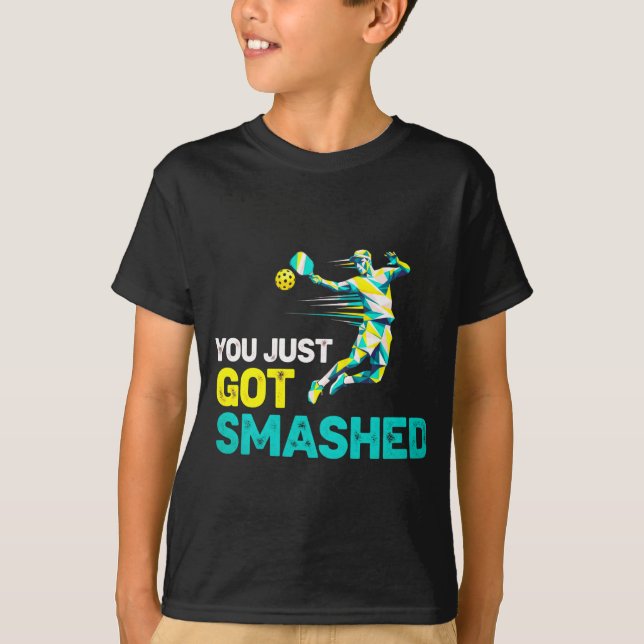 Camiseta Engraçado "Você Acabou De Ser Esmagado" (Frente)