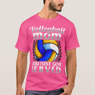 Camiseta Engraçado Você Acabou De Ser Servida De Voleibol M