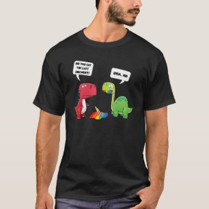 Camiseta Engraçado Você Comeu As Últimas Crianças De Dinoss