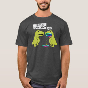 Camiseta Engraçado Você Comeu O Último Dinossauro Do Uni
