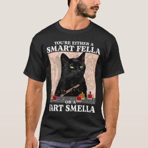 Camiseta Engraçado Você é um Cara Esperto ou um Cara que Ch
