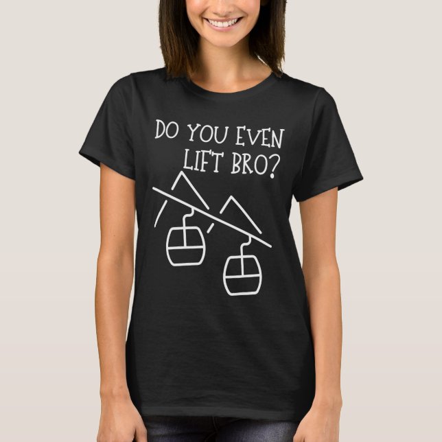 Camiseta Engraçado Você Levanta Mesmo  (Frente)