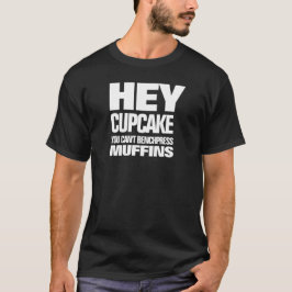 Camiseta Engraçado você não conseguir fazer o Benchpress Mu