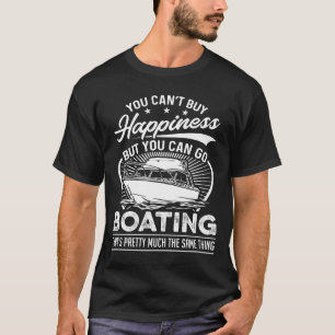 Camiseta Engraçado você não pode comprar a felicidade -