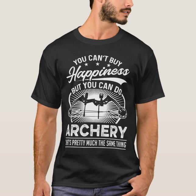 Camiseta Engraçado você não pode comprar o tiro ao arco da (Frente)