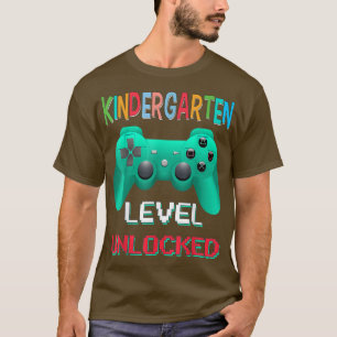 Camiseta Engraçado Voltar Ao Nível Do Jardim De Infância Da
