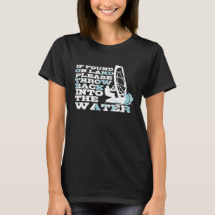 Camiseta Engraçado Windsurfer Dizendo Surf-Presente Homens