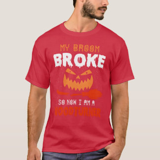 Camiseta Engraçado Woodturner Halloween