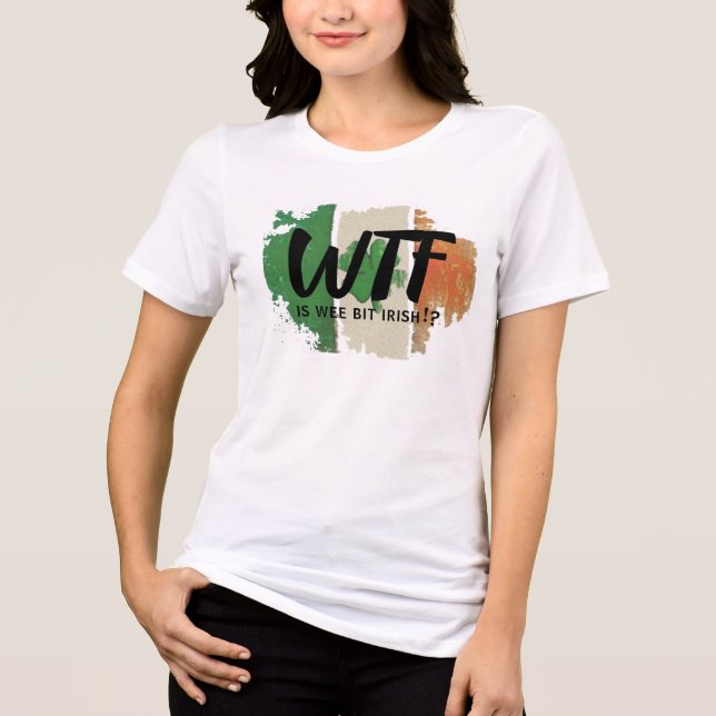 Camiseta Engraçado WTF Impressão Tee, Nós Um Pouco De Camis (Frente)