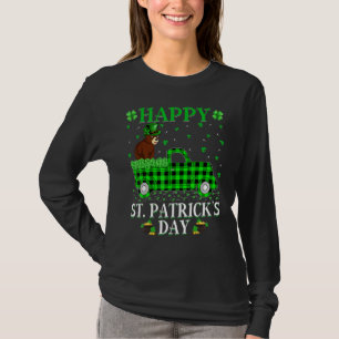 Camiseta Engraçado Xadrez de Buffalo, Rua de Urso Verde de 