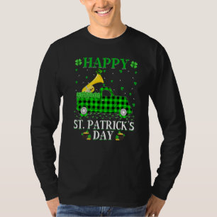 Camiseta Engraçado Xadrez de Buffalo Verde, Rua de Tuba.