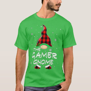 Camiseta Engraçado, Xadrez de Natal do Gnomo Red Buffalo