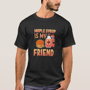 Camiseta Engraçado Xarope De Maple É Meu Amigo Farmeiro G