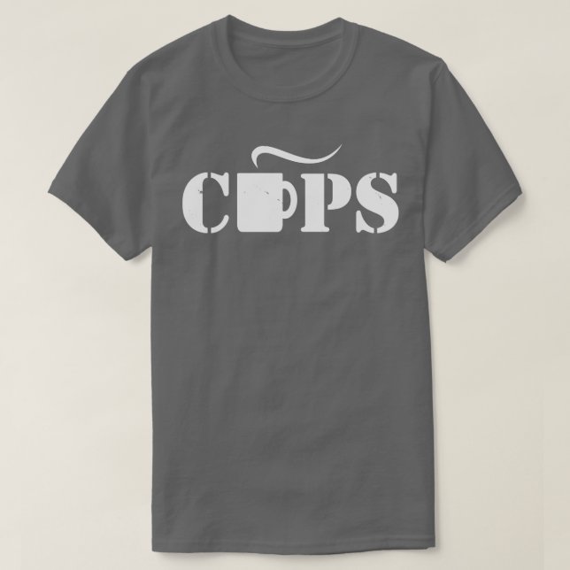 Camiseta Engraçado Xícara De Café Parody Presente Para Aman (Frente do Design)