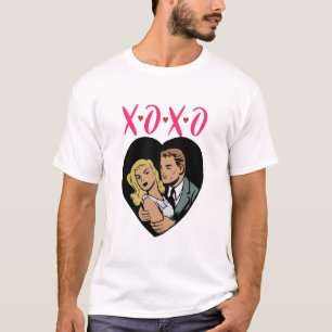 Camiseta Engraçado XOXO T shirt - Não me beije