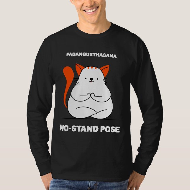 Camiseta Engraçado Yoga (Frente)
