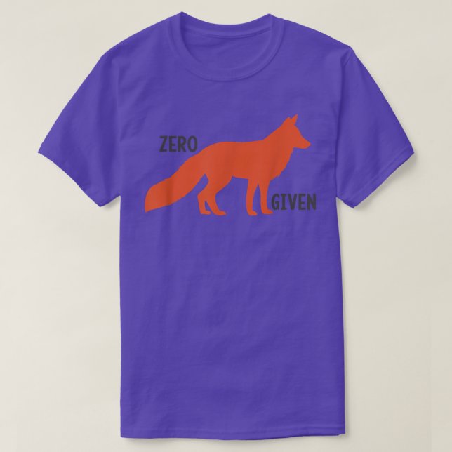 Camiseta Engraçado Zero Fo Dado Pun para Fo ou Amantes de o (Frente do Design)