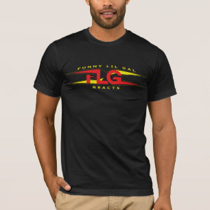Camiseta EngraçadoLilGalReage Desafiadores Impressionantes