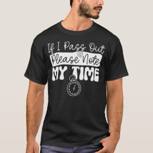 Camiseta Engraçados, academia, se eu passar, por favor, não