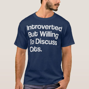 Camiseta Engraçados Adolescentes De Gato Apresentaram, Mas
