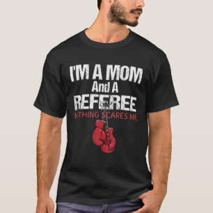 Camiseta Engraçados Boxing Referem-Se A Mães