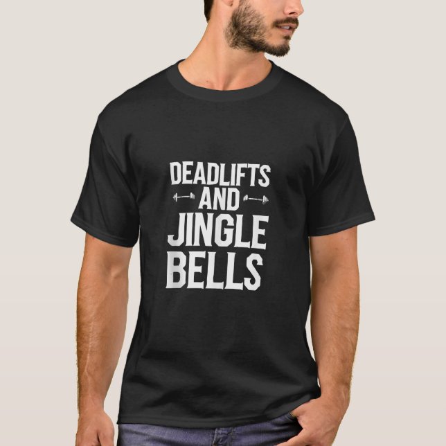Camiseta Engraçados Descendentes e Jingle Bells Santa Claus (Frente)