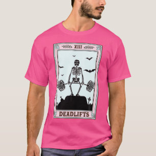 Camiseta Engraçados Descendentes Tarot Occult Skeleton Leva