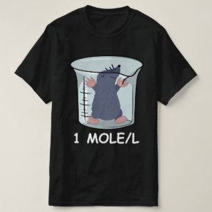 Camiseta Engraçados Estudantes de Química Professores Mole