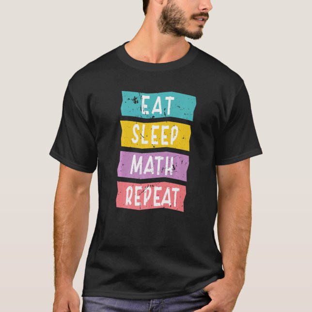 Camiseta Engraçados Para Professores De Matemática Para Hom (Frente)