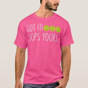 Camiseta Engraçados Pickleball Amantes Conseguiram.