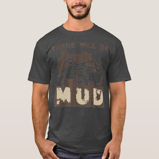 Camiseta Engraçados    RastreamentoMens Offroad Dons 4x4 (Frente)