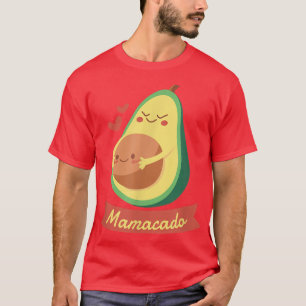 Camiseta Engravidada, Mãe Engraçada Mamacado Avocado M