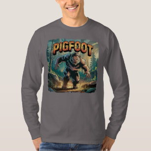 Camiseta Engrenagem à Ilustração do Pigfoot