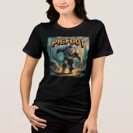 Camiseta Engrenagem à Ilustração do Pigfoot